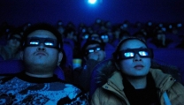 Spettatori cinesi al cinema Spettatori cinesi al cinema