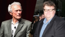 Clint Eastwood e Michael Moore Clint Eastwood e Michael Moore