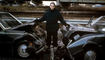 David Cronenberg sul set di Crash David Cronenberg sul set di Crash