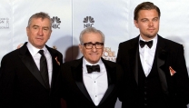 Robert De Niro, Martin Scorsese e Leonardo DiCaprio Robert De Niro, Martin Scorsese e Leonardo DiCaprio