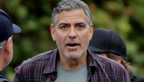 George Clooney sul set di Tomorrowland George Clooney sul set di Tomorrowland