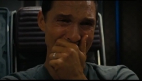 Un commovente Matthew McConaughey in Interstellar di Christopher Nolan Matthew McConaughey in Interstellar di Christopher Nolan