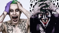 A sinistra, il probabile Joker di Jared Leto A sinistra, il probabile Joker di Jared Leto