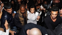 Kim Kardashian a Parigi Kardashian Fashion Week