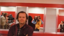 Kubrick sul set di "Shining" Kubrick sul set di "Shining"