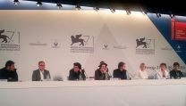 Conferenza stampa di "La vita oscena"