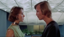 Logan's Run, una scena del 1977 Logan's Run, una scena del 1977