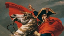Napoleone che attraversa le Alpi di Jacques-Louis David Napoleone che attraversa le Alpi di Jacques-Louis David