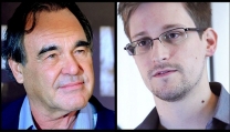 Oliver Stone ed Edward Snowden Oliver Stone ed Edward Snowden