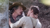 una scena di Slow West una scena di Slow West