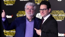 George Lucas e J.J. Abrams all'anteprima mondiale George Lucas e J.J. Abrams all'anteprima mondiale