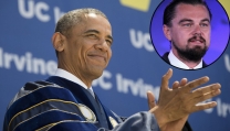 Leonardo Di Caprio, Obama Leonardo Di Caprio, Obama