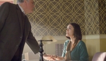 una scena del sesto episodio di "Wayward Pines" una scena del sesto episodio di "Wayward Pines"