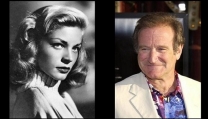 Robin Williams e Lauren Bacall Robin Williams e Lauren Bacall