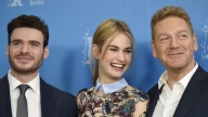 Il cast di Cenerentola: Richard Madden, Lily James, Kenneth Branagh