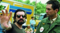Martin Scorsese con Robert De Niro sul set di Taxi Driver