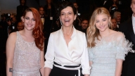 Kristen Stewart, Juliette Binoche e  Chloë Grace Moretz in "Sils Maria"