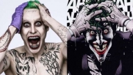 A sinistra, il probabile Joker di Jared Leto
