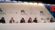 Conferenza stampa di "La vita oscena"