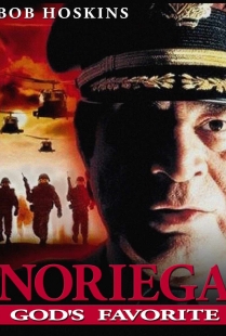 Locandina "Noriega, prediletto da Dio o mostro" (Noriega-God's Favorite) (Film TV) (Usa 2000), U.S. NTSC vhs cover 