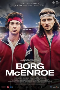 La locandina di Borg McEnroe