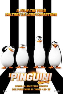 Locandina di I pinguini di Madagascar