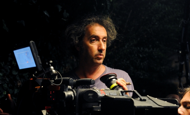 Paolo Sorrentino sul set de La grande Bellezza 