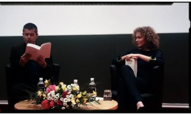 Emmanuel Carrère e Valeria Golino leggono "Il regno" Emmanuel Carrère e Valeria Golino leggono "Il regno"