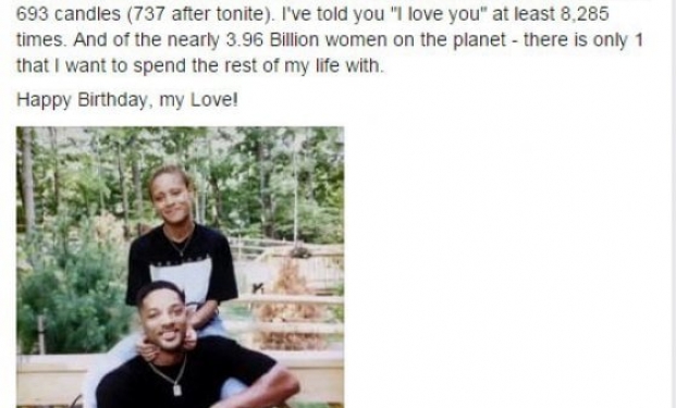 Will Smith con la moglie Jada Will Smith con la moglie Jada