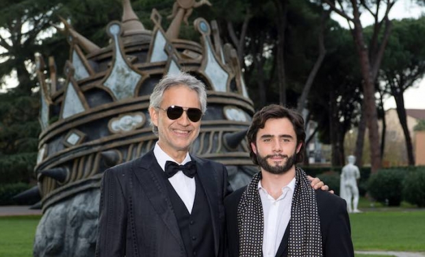 Andrea Bocelli e Tony Sebastian Andrea Bocelli e Tony Sebastian