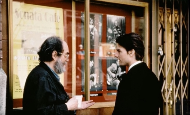 Stanley Kubrick e Tom Cruise sul set di Eyes Wide Shut Stanley Kubrick e Tom Cruise sul set di Eyes Wide Shut