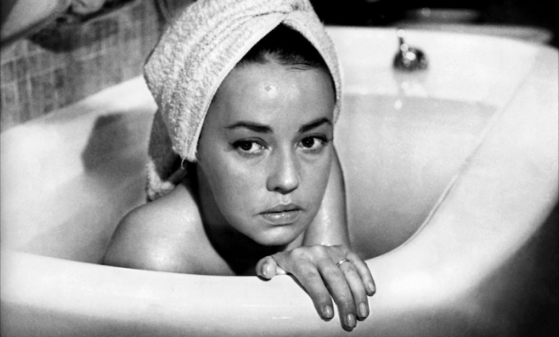 Jeanne Moreau in La notte di Michelangelo Antonioni Jeanne Moreau in La notte di Michelangelo Antonioni