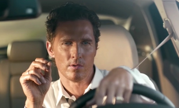 Matthew McConaughey in uno spot pubblicitario Matthew McConaughey in uno spot pubblicitario