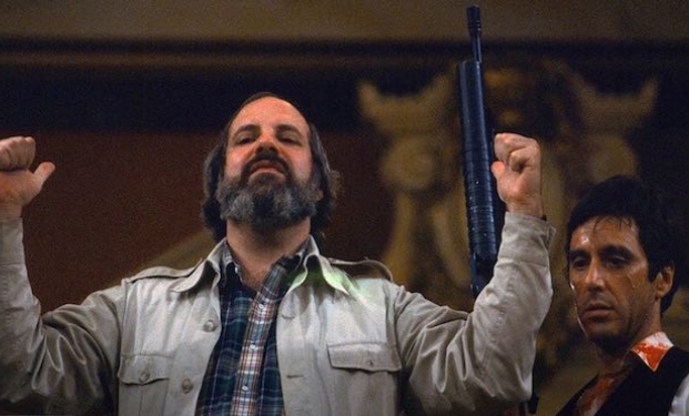 Brian De Palma e Al Pacino sul set di Scarface Brian De Palma e Al Pacino sul set di Scarface