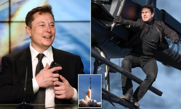 Tom Cruise, Elon Musk Tom Cruise, Elon Musk
