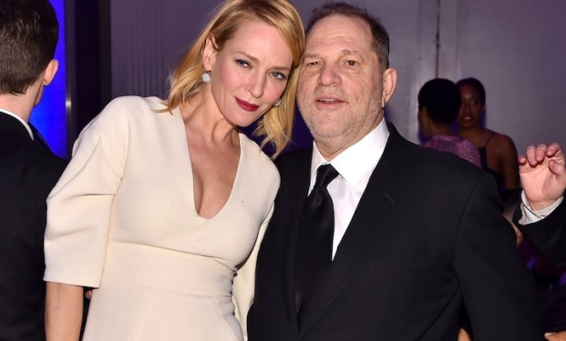 Uma Thurman e Harvey Weinstein Uma Thurman e Harvey Weinstein