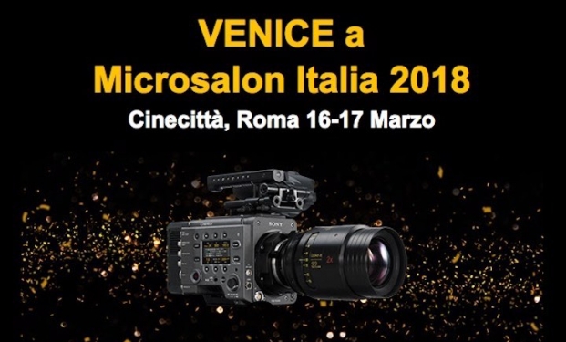 Sony CineAlta Venice a Microsalon 2018 Sony CineAlta Venice a Microsalon 2018