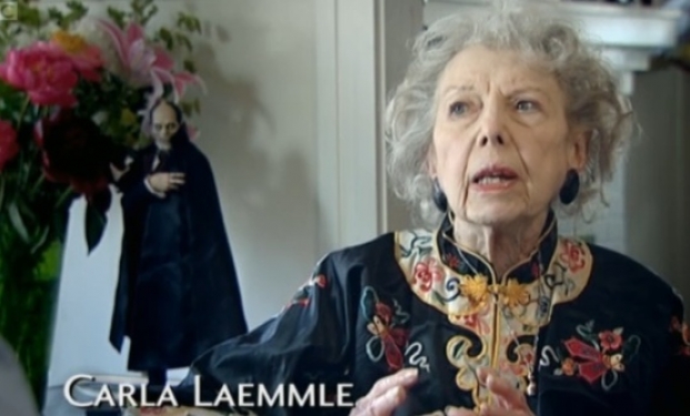 Carla Laemmle nel documentario BBC Carla Laemmle nel documentario BBC