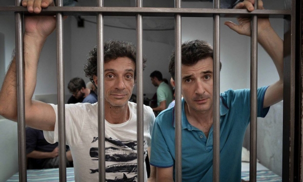 Ficarra e Picone in "Andiamo a quel paese" credits: Festival Internazionale del Film di Roma Ficarra e Picone in "Andiamo a quel paese"