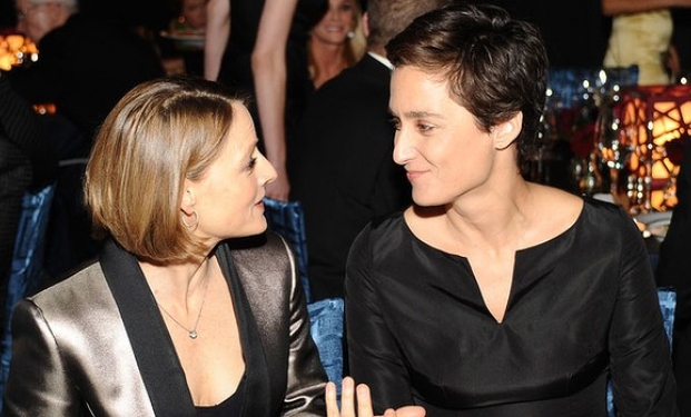 Jodie Foster con la compagna Alexandra Jodie Foster con la compagna Alexandra