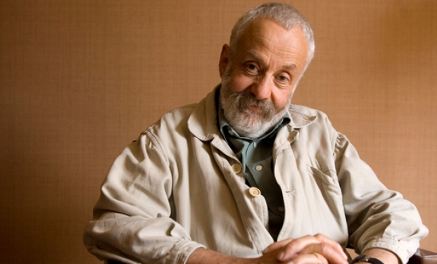 il regista inglese Mike Leigh il regista inglese Mike Leigh