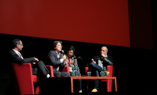 Park Chan-wook al Festival di Roma 2014, credits: Luca Marra Park Chan-wook al Festival di Roma