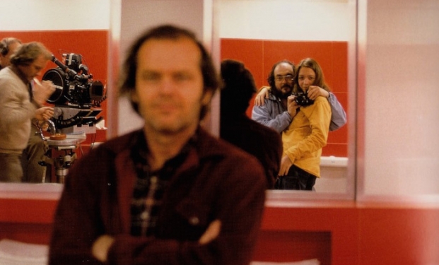 Stanley Kubrick sul set di Shining Stanley Kubrick sul set di Shining