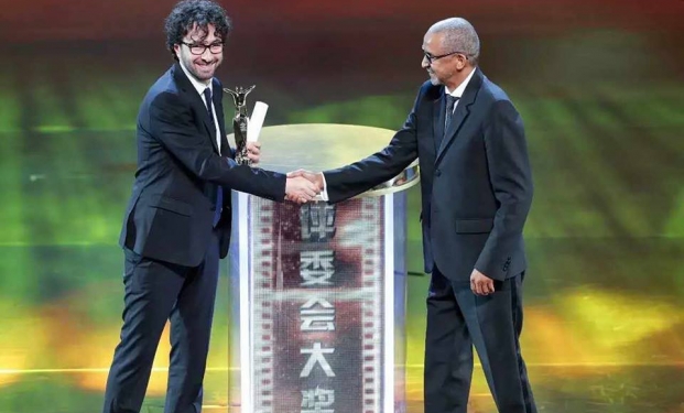 Vito Palmieri alla premiazione dello Shanghai International Film Festival Vito Palmieri alla premiazione dello Shanghai International Film Festival