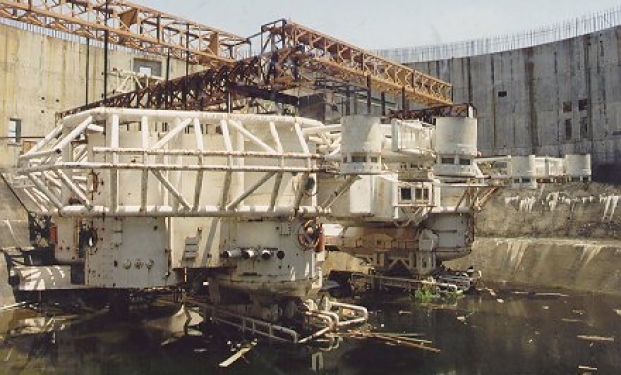 Il set di The Abyss di James Cameron Il set di The Abyss di James Cameron