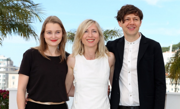 Jessica Hausner e il cast di Amour fou Jessica Hausner e il cast di Amour fou