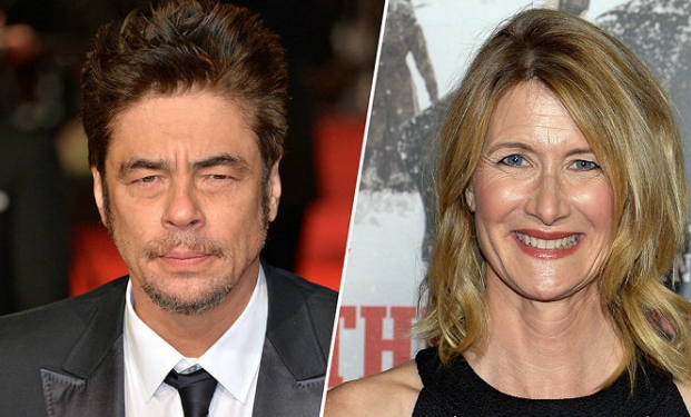 Benicio Del Toro e Laura Dern Benicio Del Toro e Laura Dern
