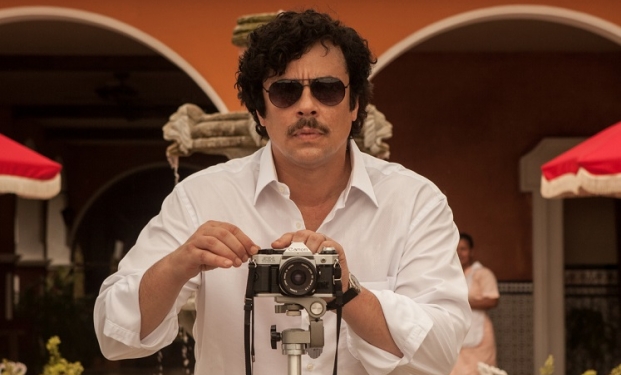 Benicio Del Toro è Pablo Escobar Benicio Del Toro è Pablo Escobar