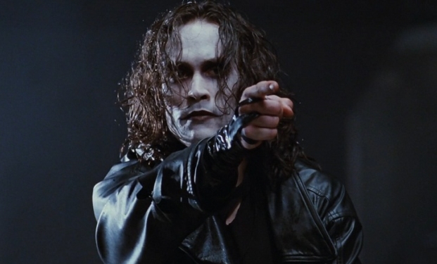 Brandon Lee in Il corvo di Alex Proyas Brandon Lee in Il corvo di Alex Proyas