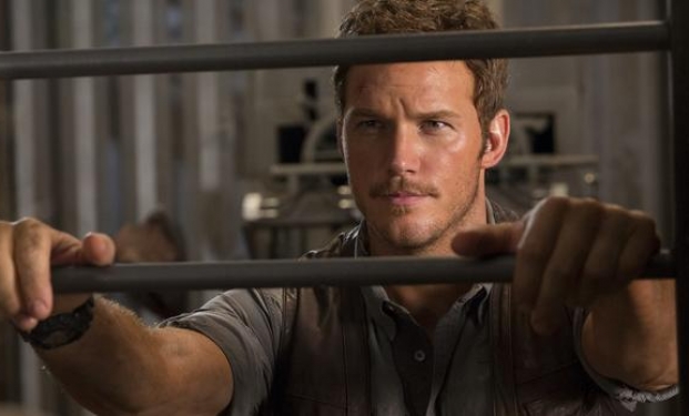 Chris Pratt dal set di Jurassic World Chris Pratt dal set di Jurassic World